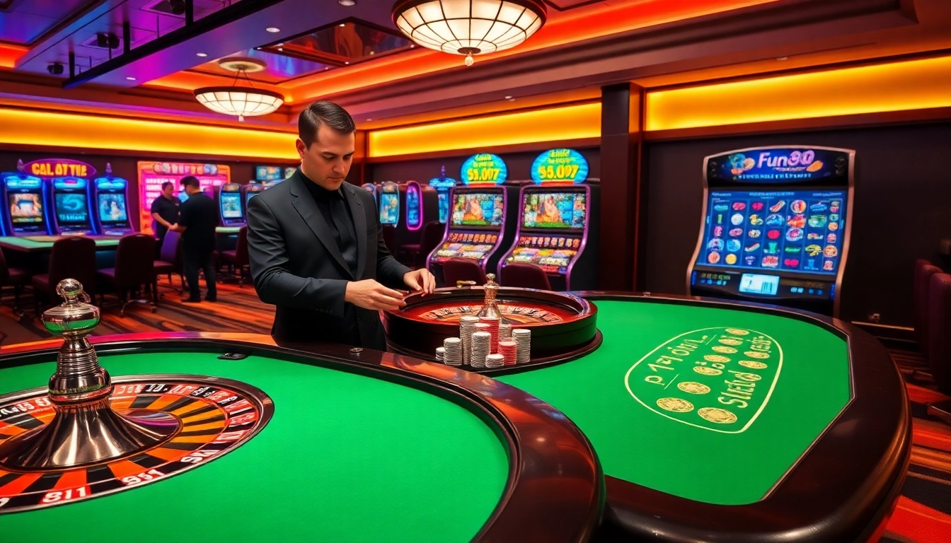 Join the thrill of gambling at https://fun88.foundation/ with vibrant casino tables and exciting games.