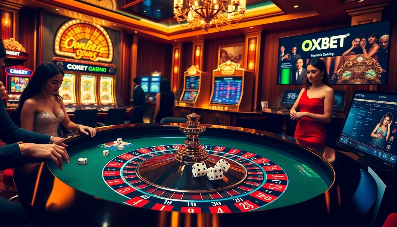 Experience thrilling gameplay at https://oxbet.br.com/ with exciting roulette, vibrant poker chips, and engaging slot machines.