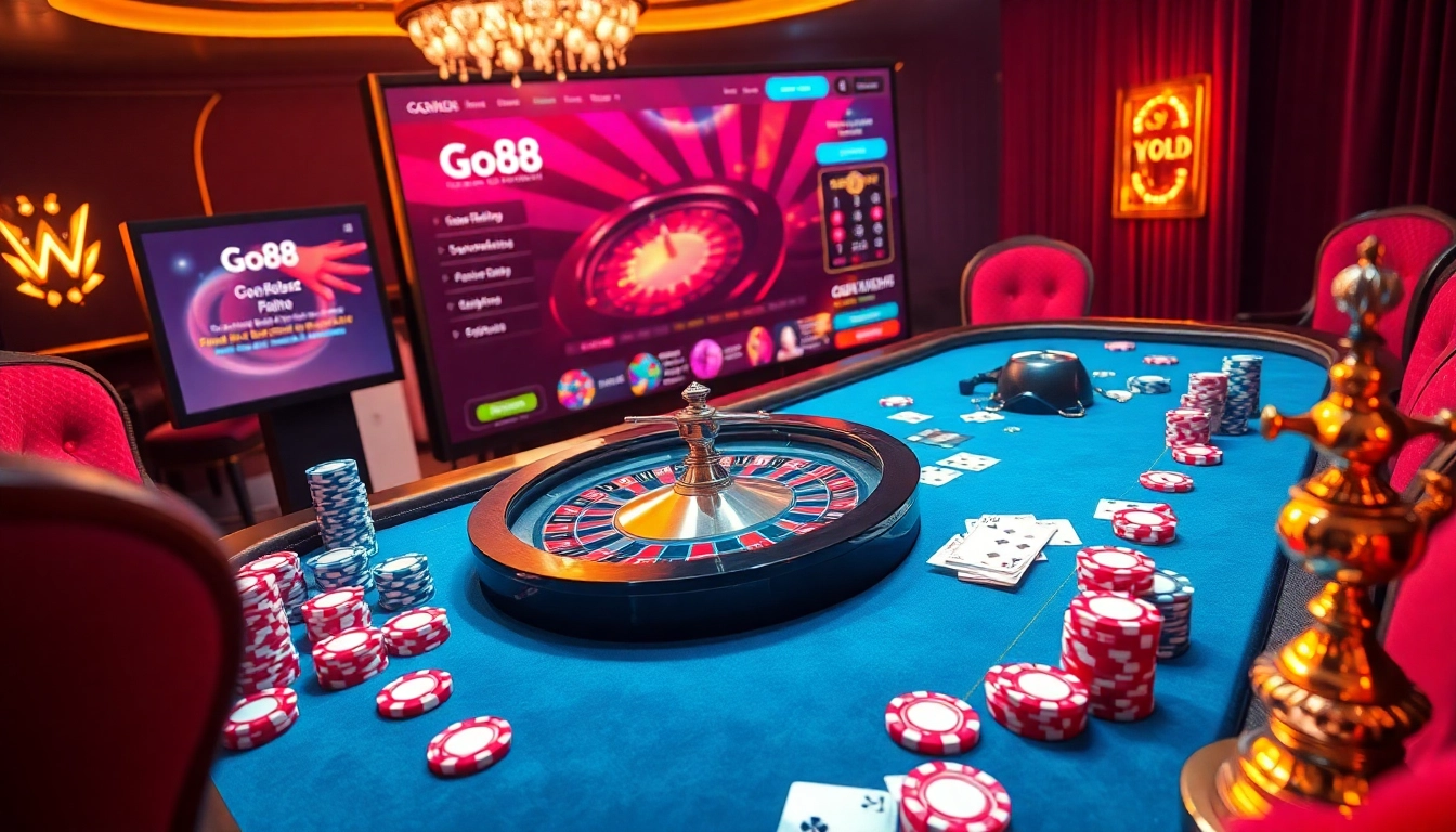 Experience the excitement of go88 with vibrant casino elements and dynamic gameplay.